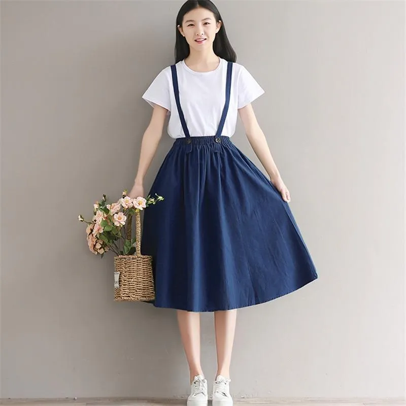 Spaghetti Straps Tutu Overall Skirt