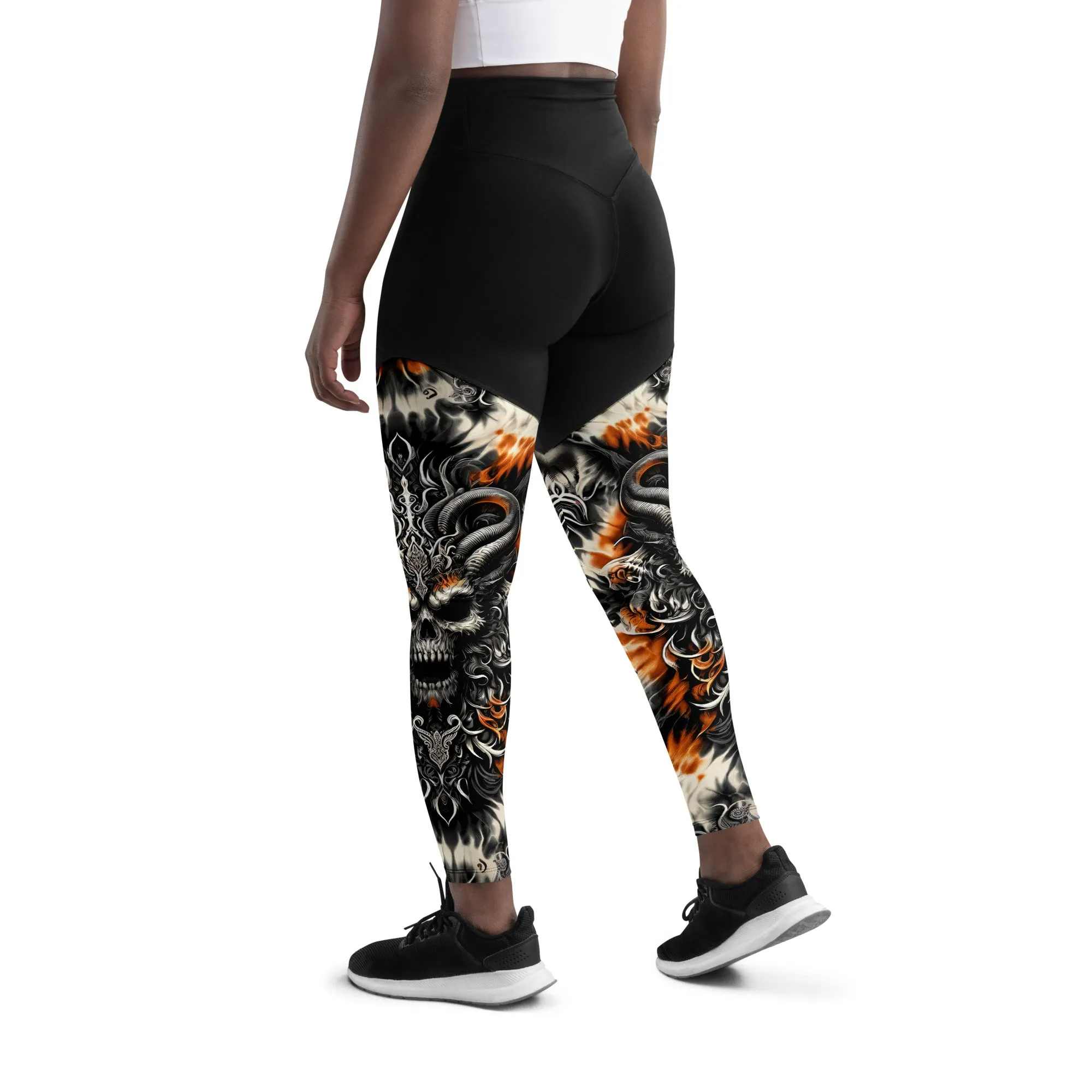 Sports Leggings Twilight Flame