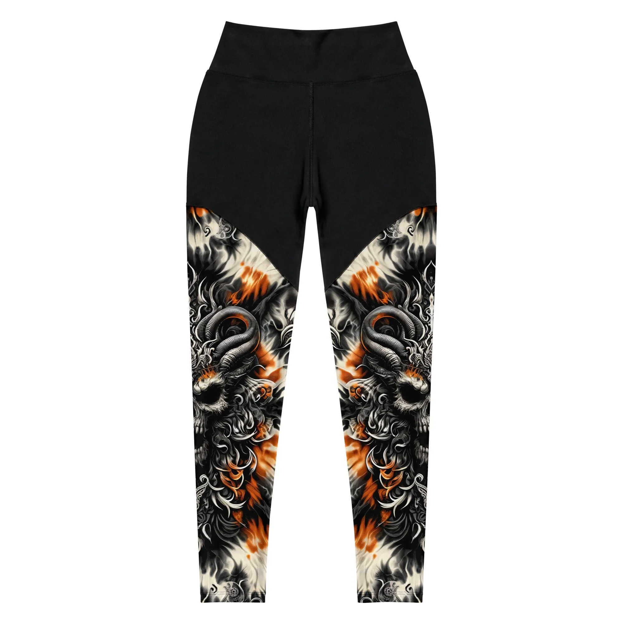 Sports Leggings Twilight Flame