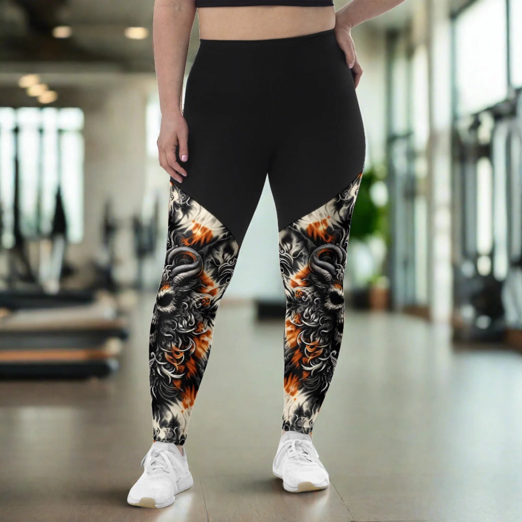 Sports Leggings Twilight Flame