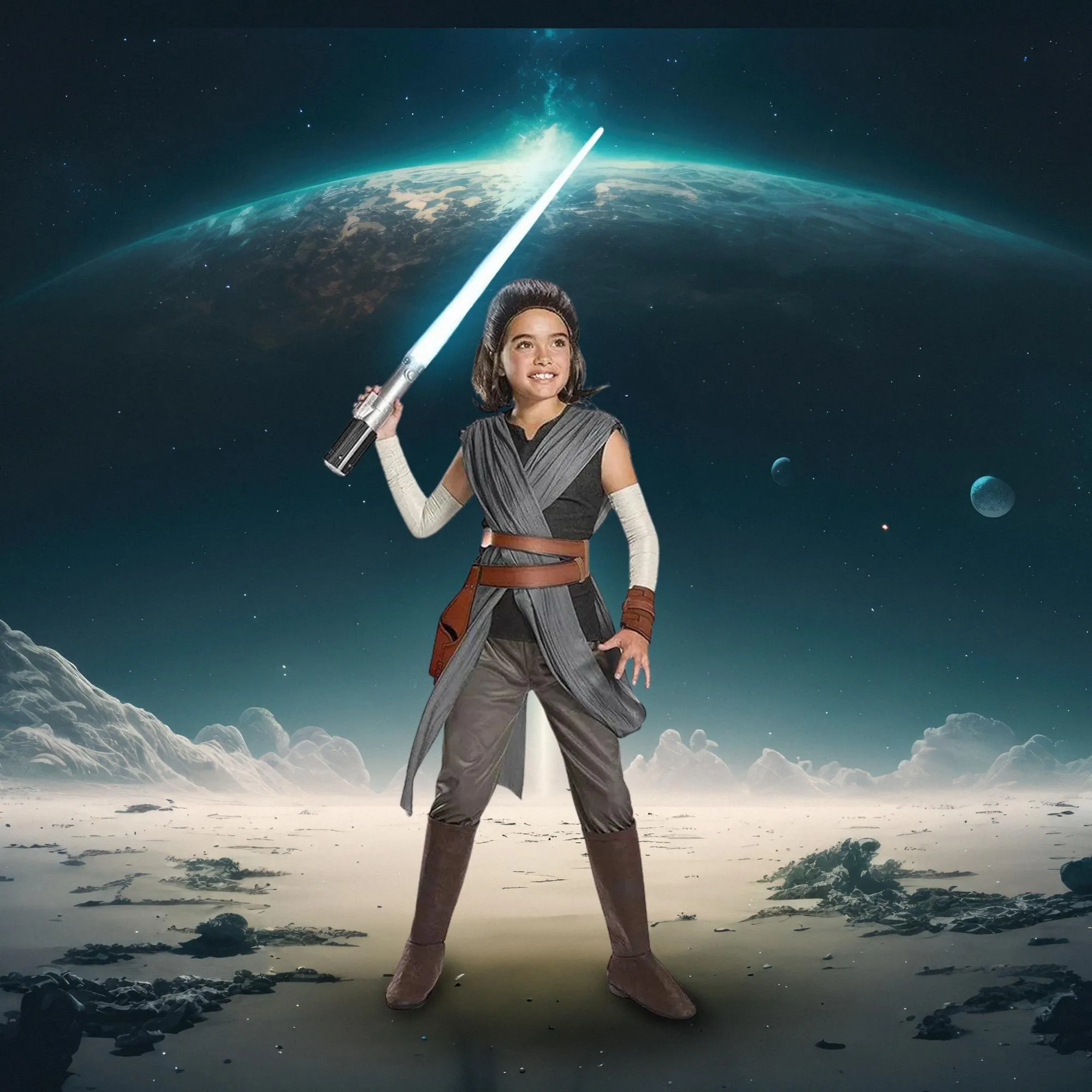 Star Wars: The Last Jedi Rey Super Deluxe Child Costume