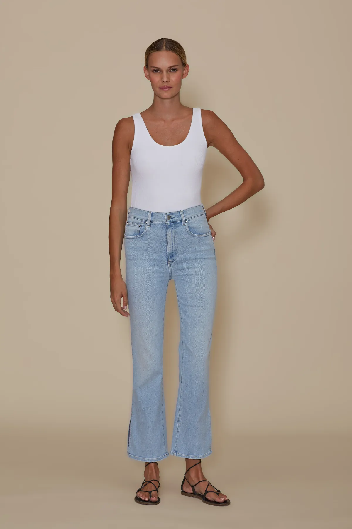 Stella Crop Flare - Ice Breaker