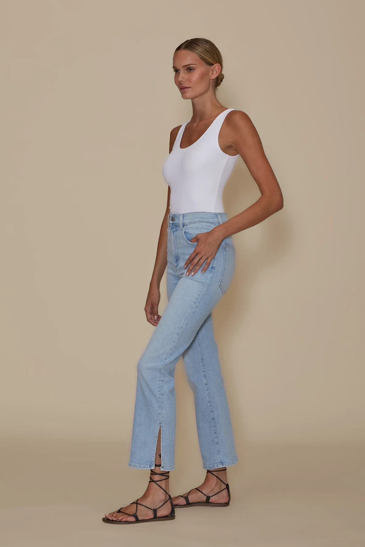 Stella Crop Flare - Ice Breaker