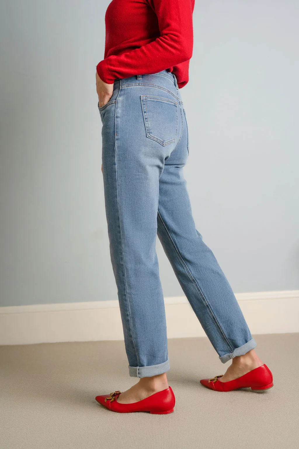 Straight Leg Jeans