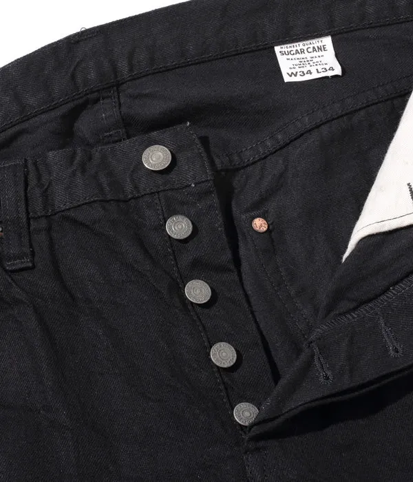 Sugarcane Type 470 Black Selvedge Denim Jean