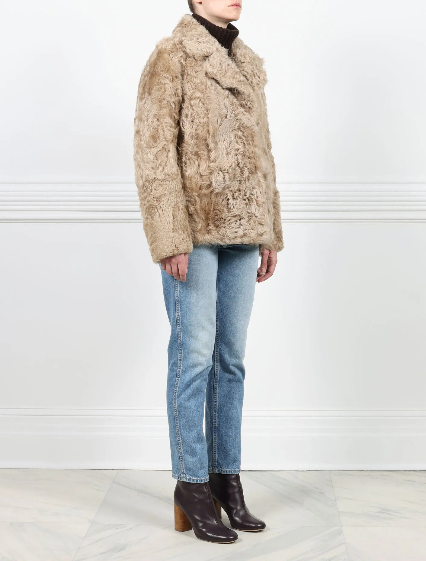 The Arabella Curly Shearling Jacket