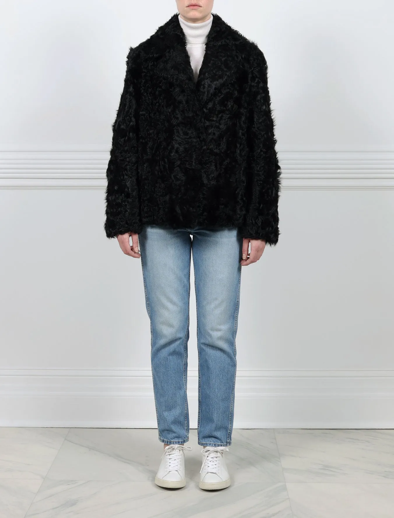 The Arabella Curly Shearling Jacket