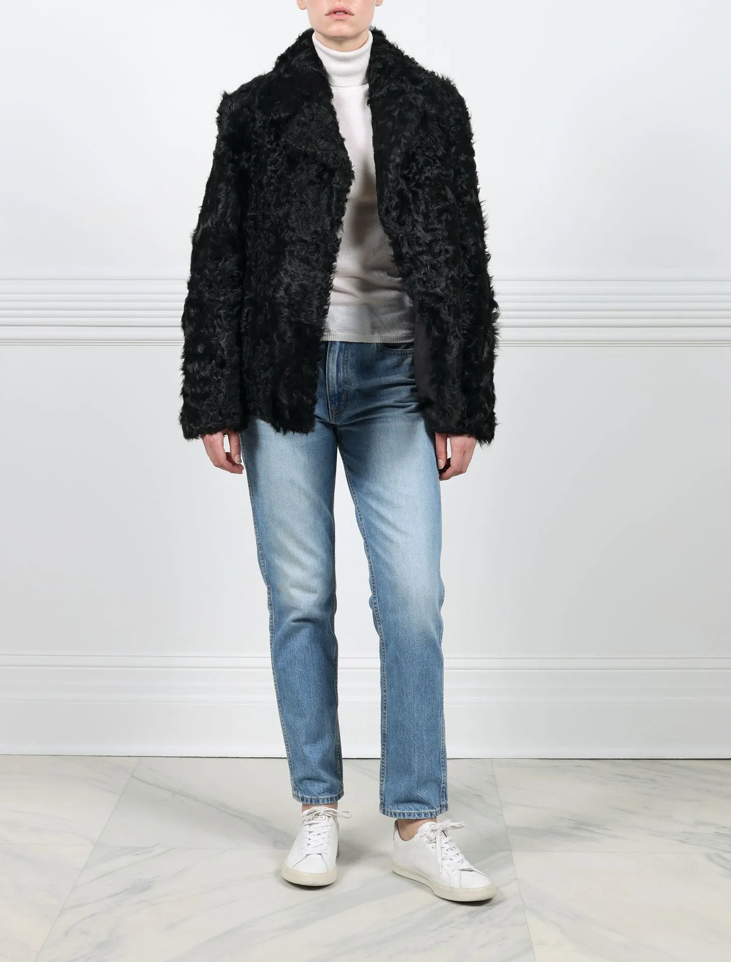 The Arabella Curly Shearling Jacket