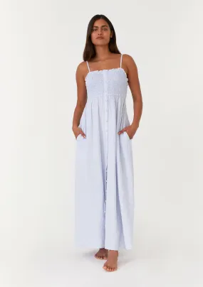 Thea Smocked Maxi Dress