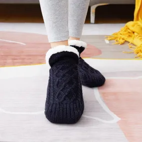 Thermal V-Neck Floor Socks