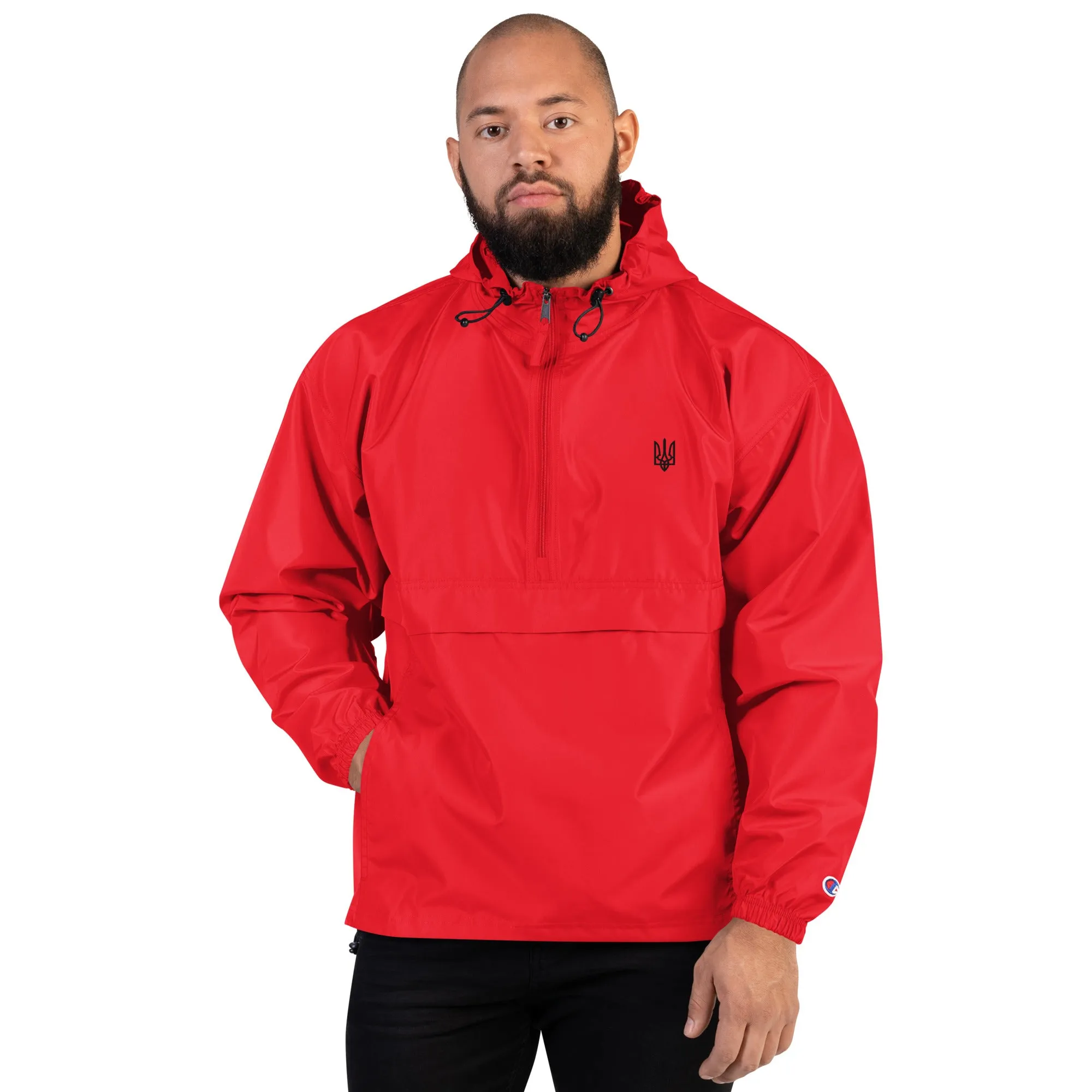 Trident of Freedom Champion Packable Jacket Embroidery