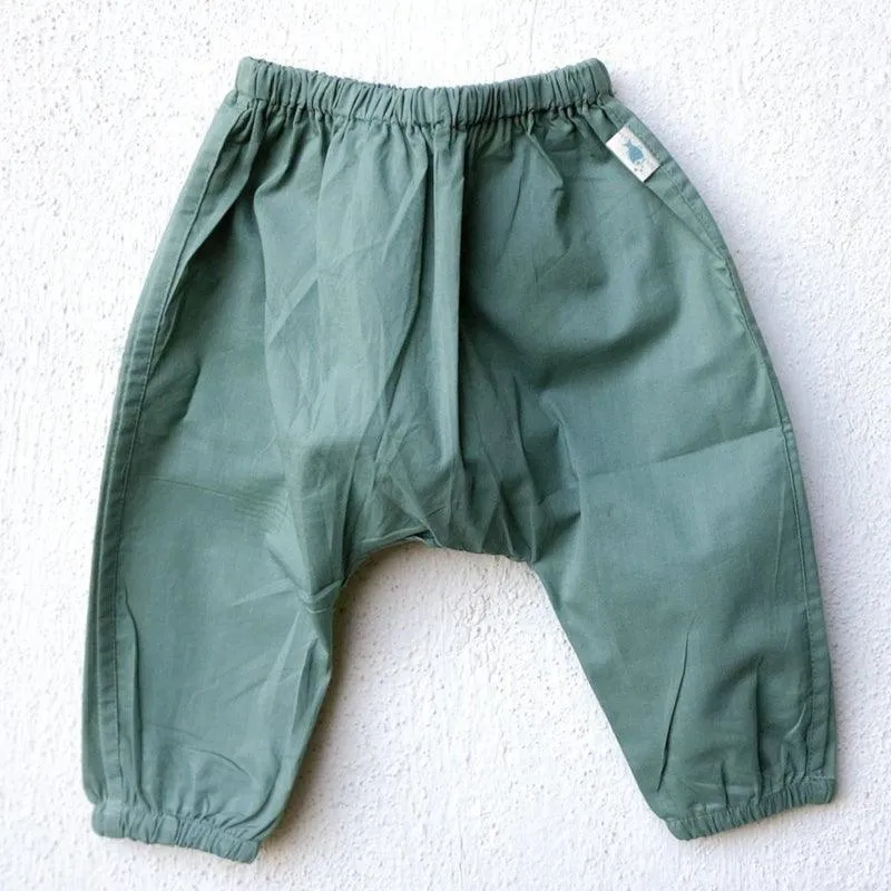 UNISEX ORGANIC KOI MINT JHABLA WITH MINT PANTS