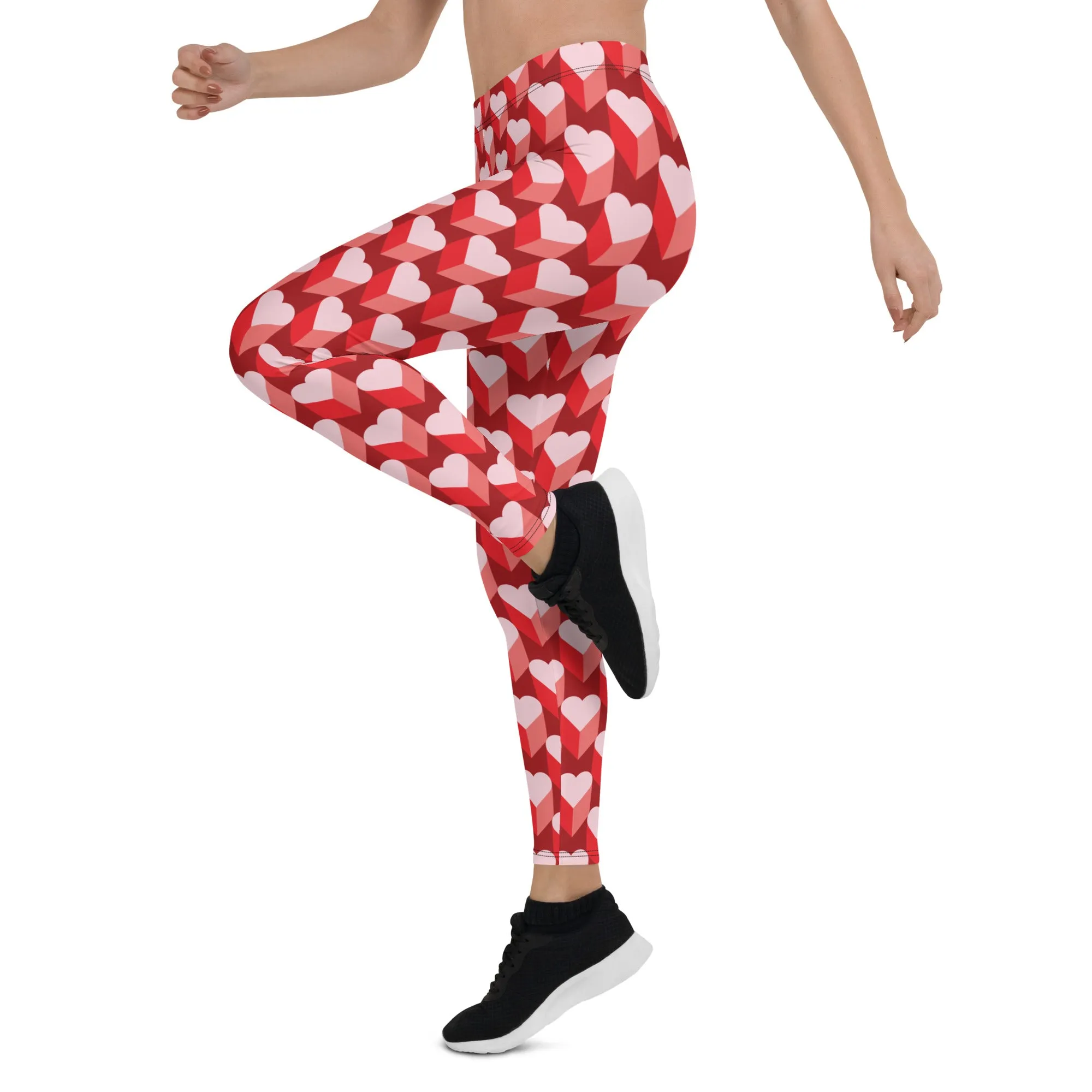 Valentine's Day Heart Leggings