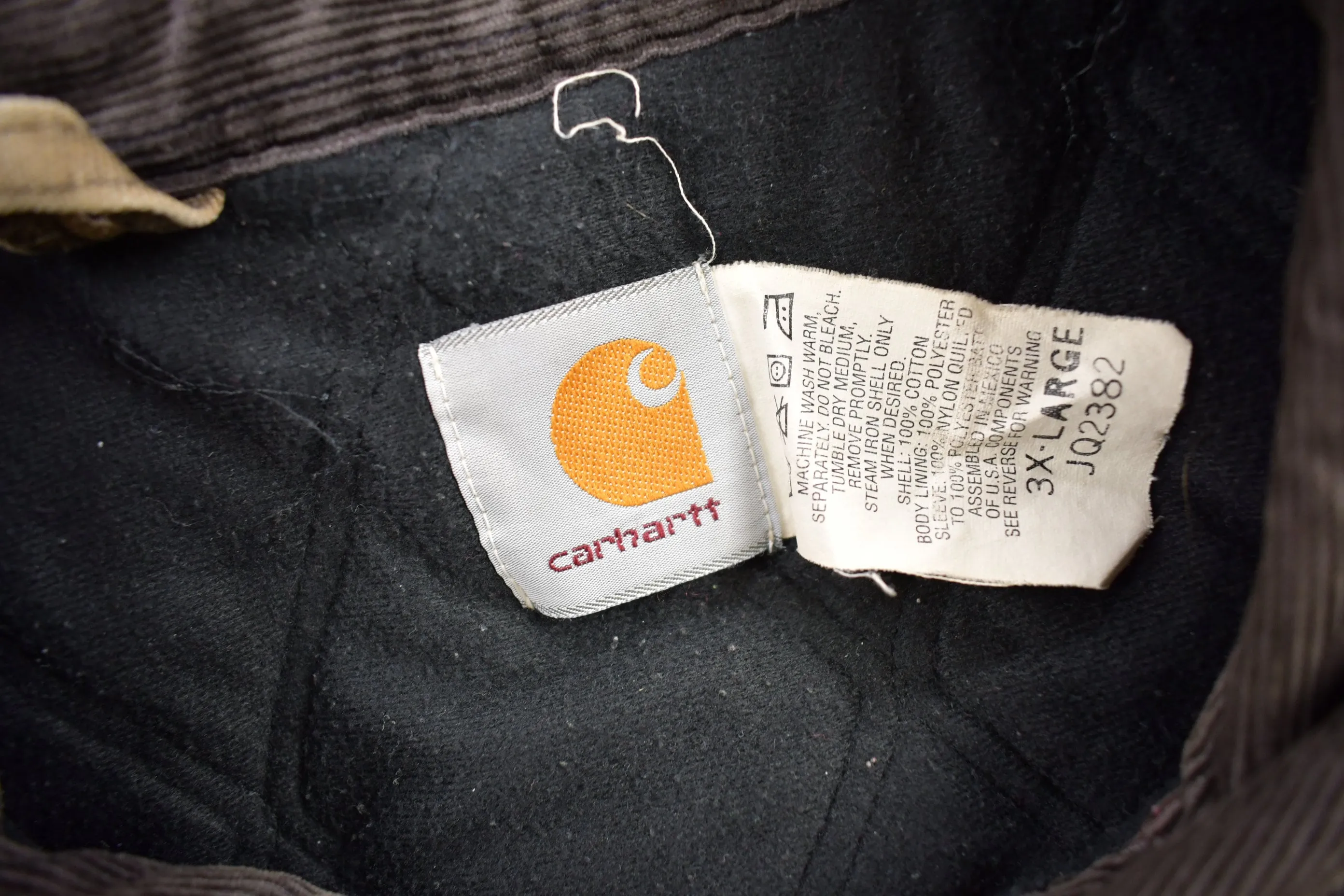 Vintage 1980s Carhartt Brown Santa Fe Work Jacket