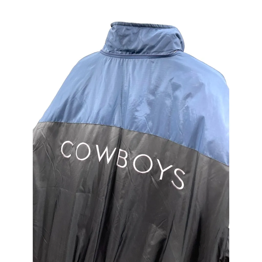 Vintage 1990's Pro Player Dallas Cowboys Quilted Puffer Jacket