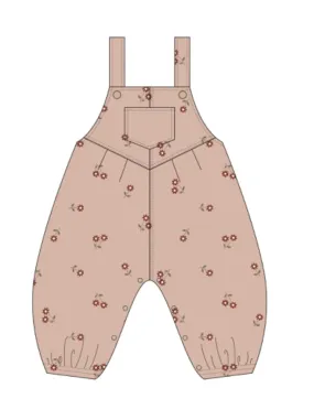 VINTAGE OVERALL || BLOSSOM EMBROIDERY