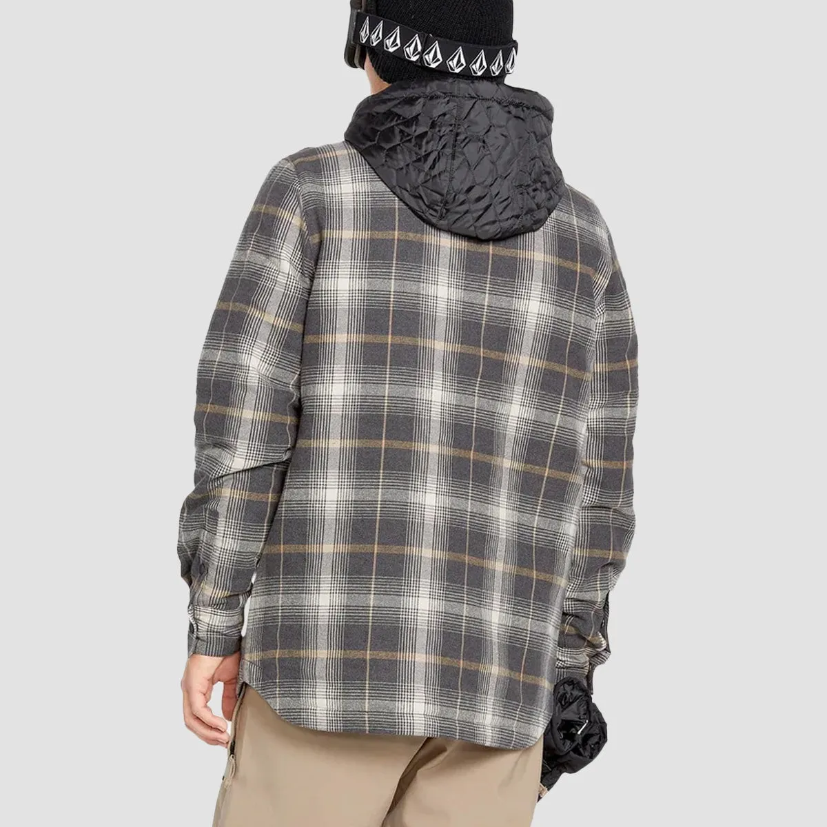 Volcom Ins Riding Flannel Stone