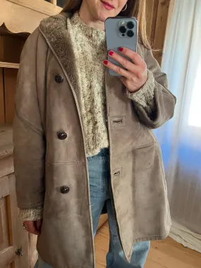 Vtg Shearling Jacket