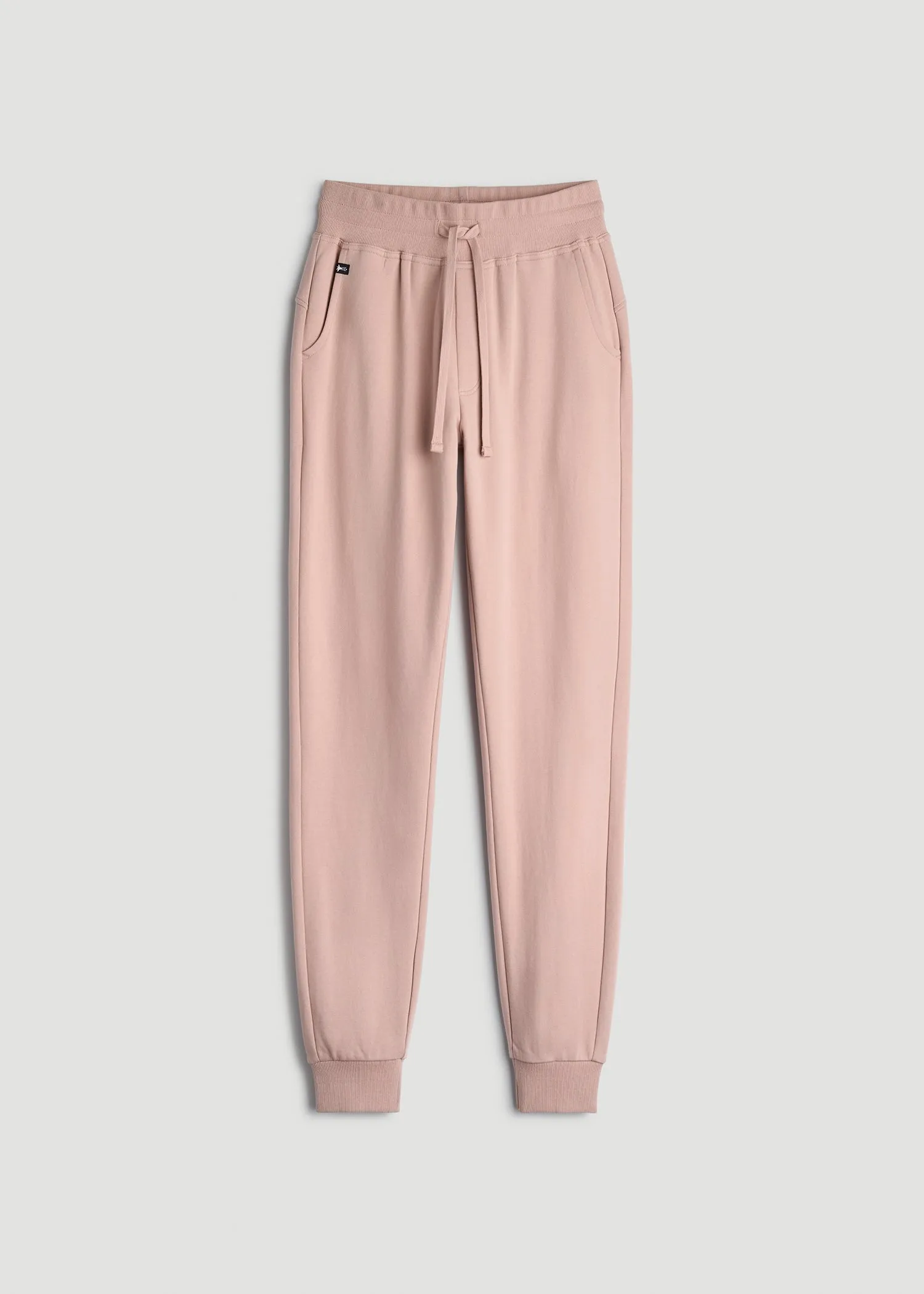 Wearever 2.0 French Terry Joggers for Tall Women in Desert Rose