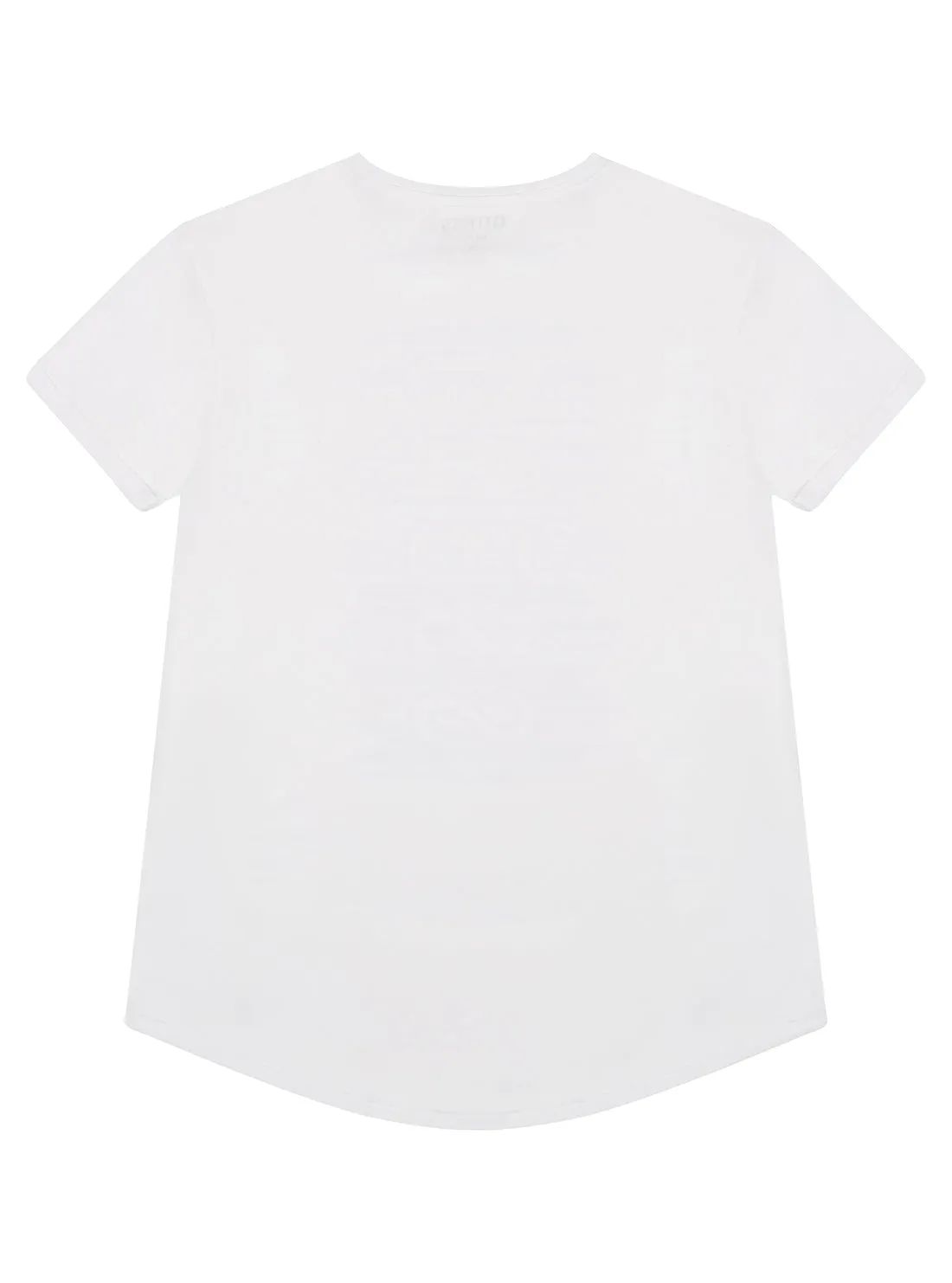 White Sequined Logo T-Shirt (7-16)