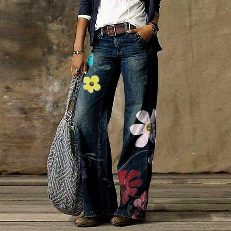 Wide Leg Pants Jeans For Women 2020