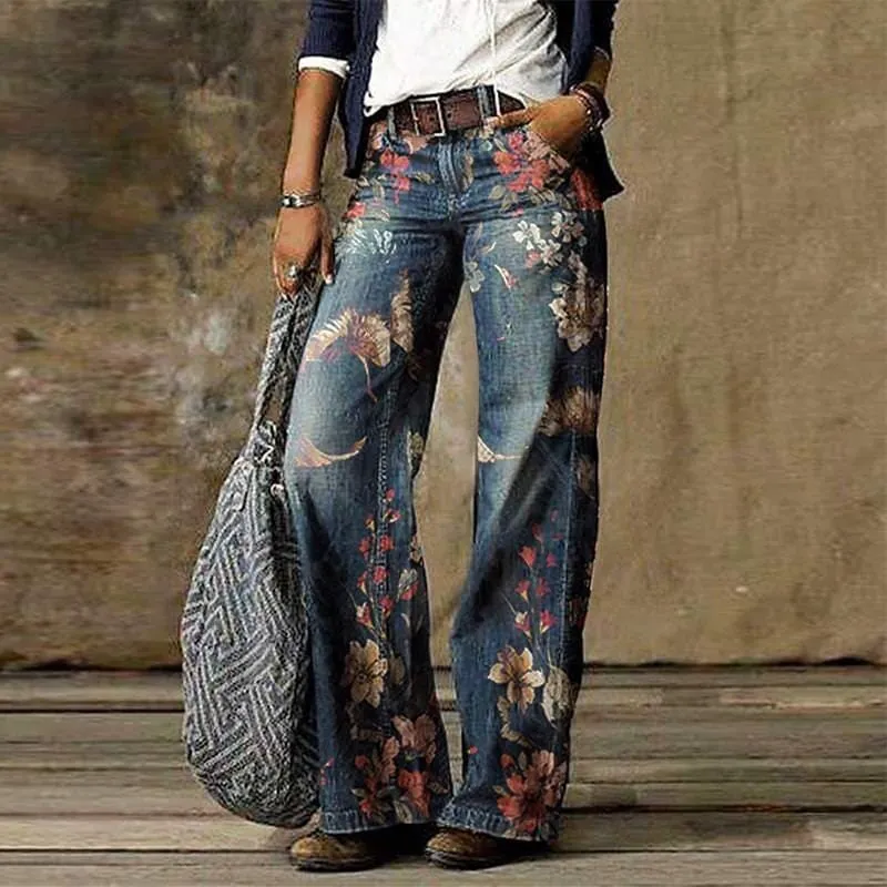 Wide Leg Pants Jeans For Women 2020