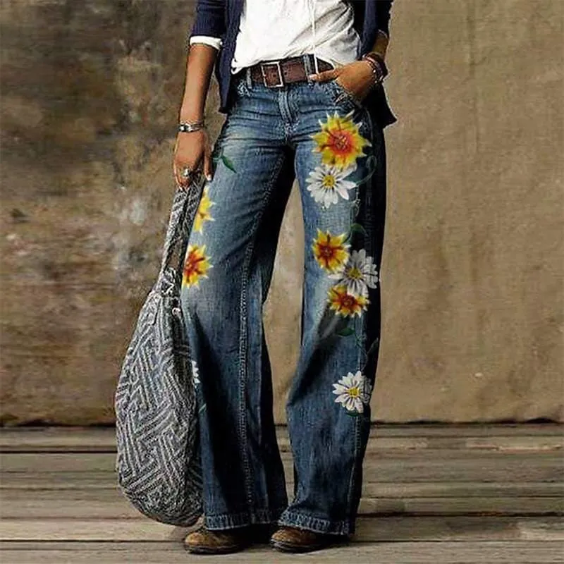 Wide Leg Pants Jeans For Women 2020