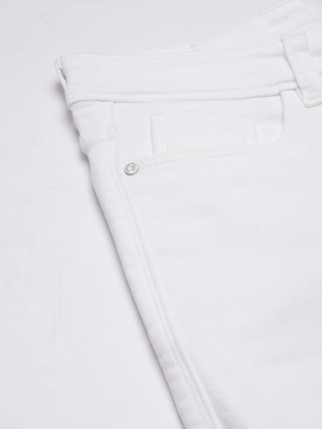 Women White Denim Jeans