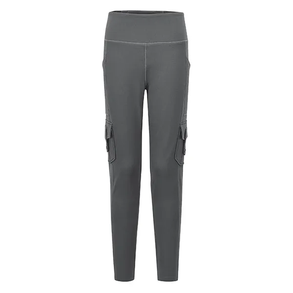 Women's High Waist Sports Pocket Pants