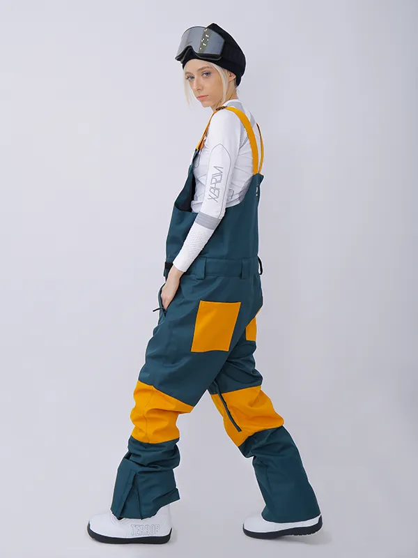 Women's Snowverb Alpine Ranger Bibs Overall Snowboard Pants