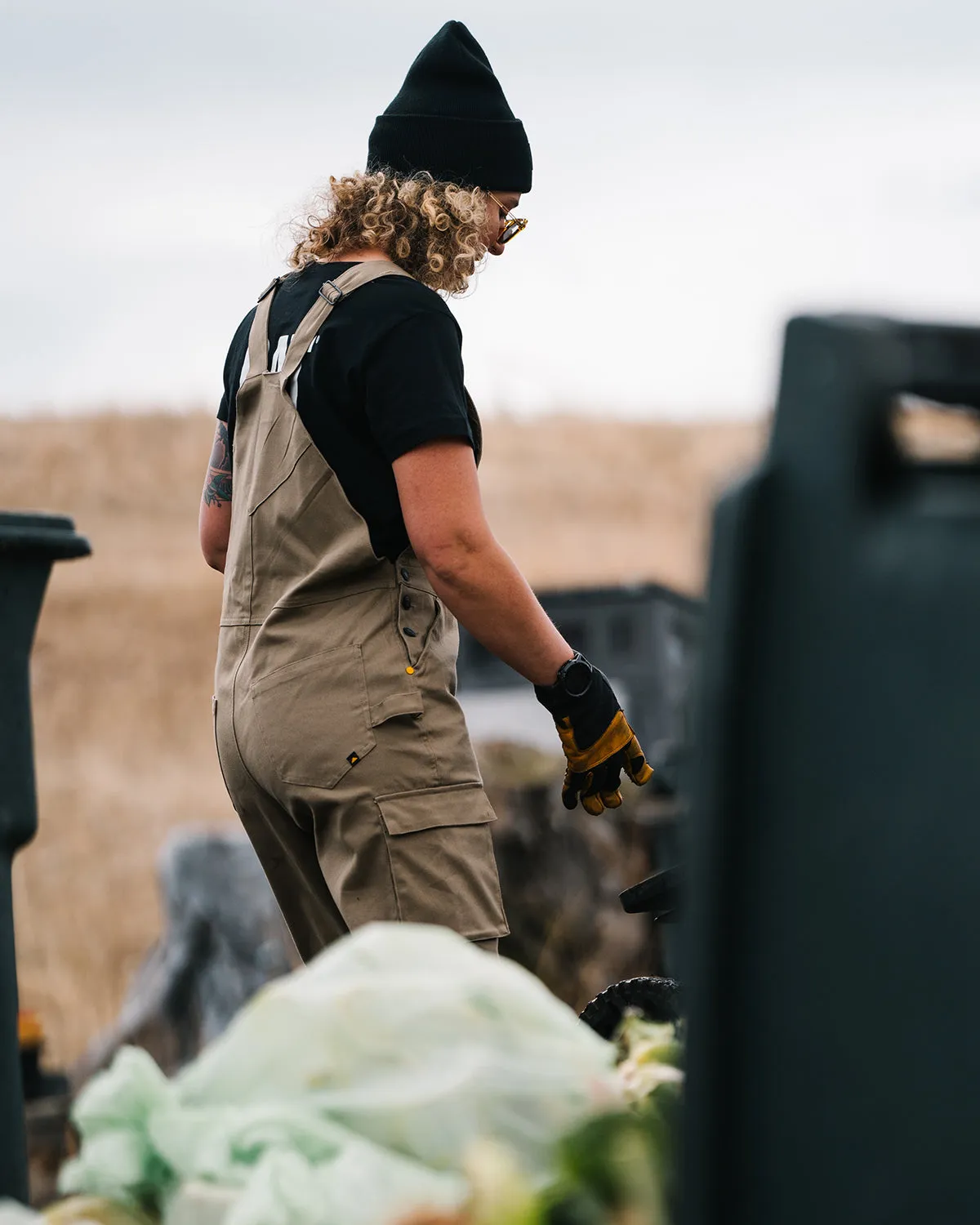 WOMEN'S STRETCH CANVAS UTILITY OVERALL