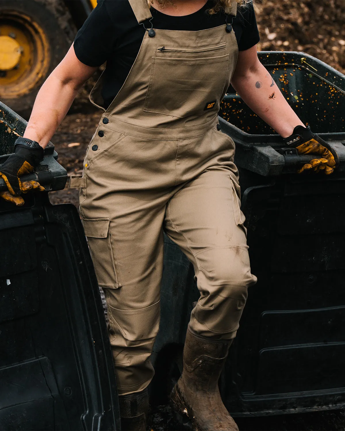 WOMEN'S STRETCH CANVAS UTILITY OVERALL