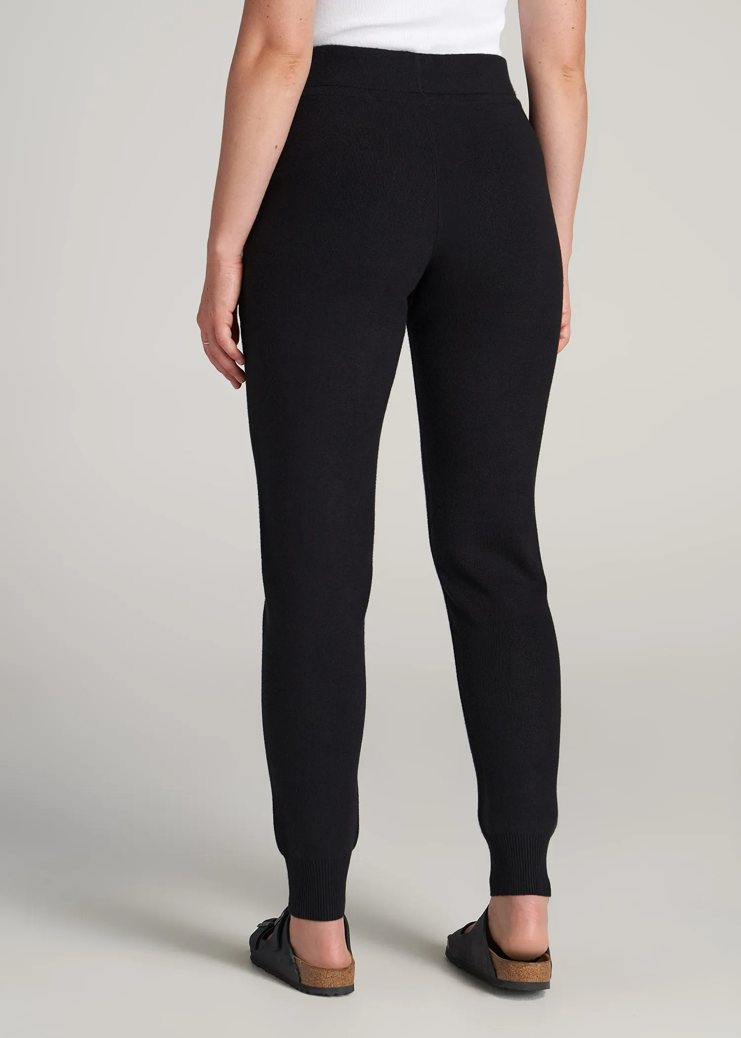 Women's Tall Knit Lounge Jogger in Black