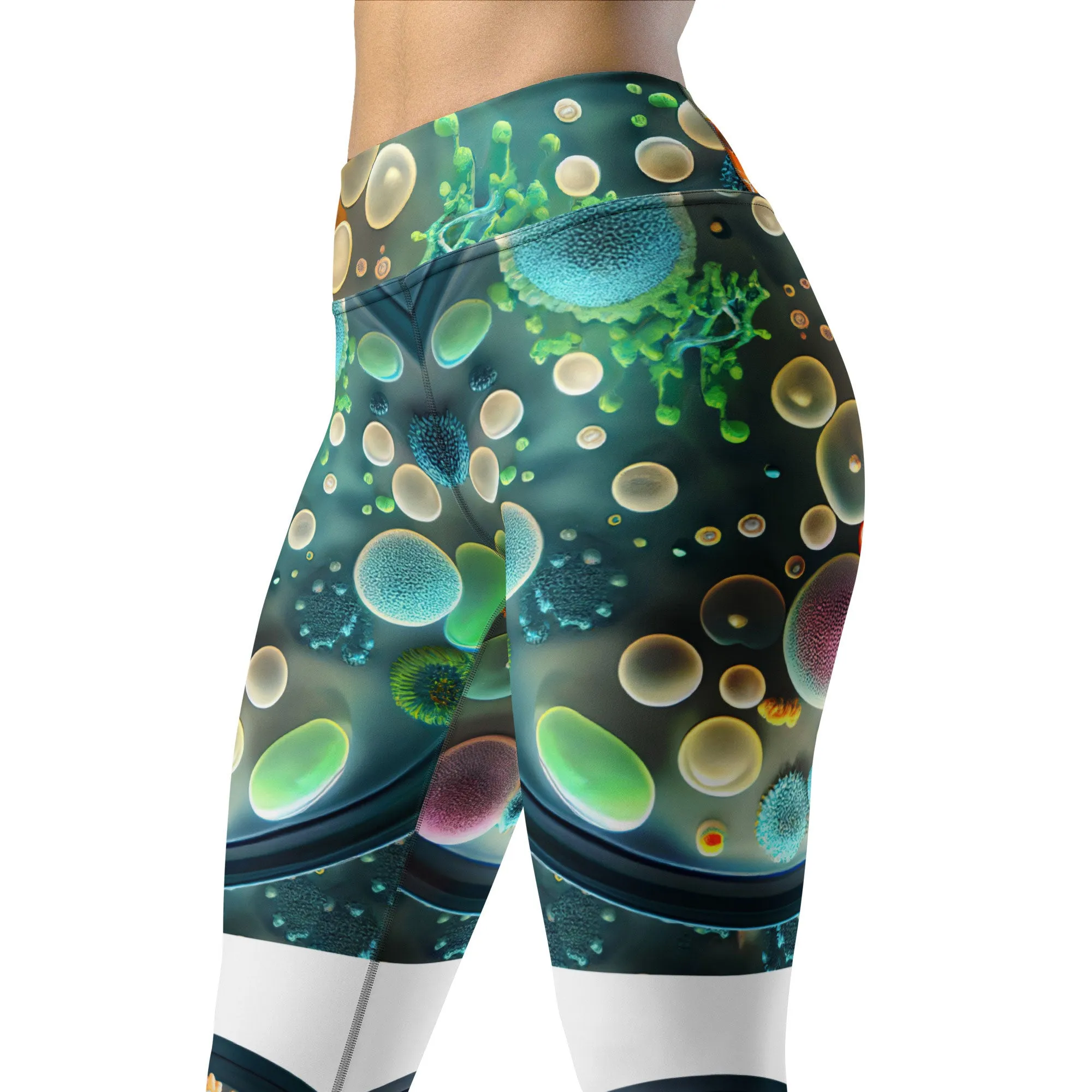 Yoga Leggings Green World