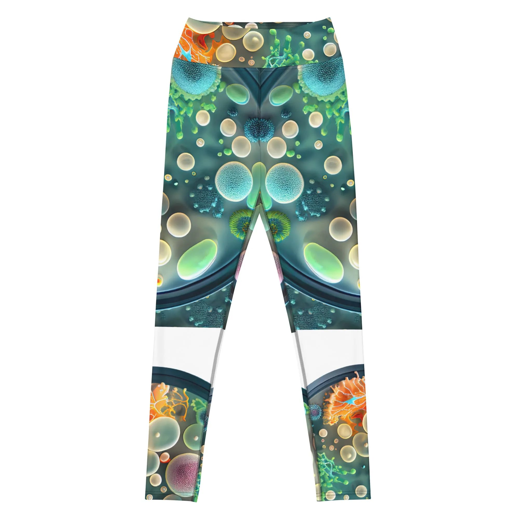 Yoga Leggings Green World